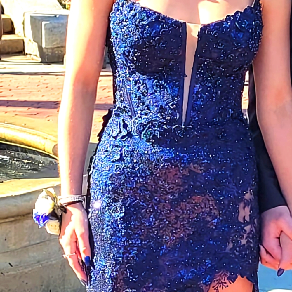 Gorgeous Sequin Long Prom Gown